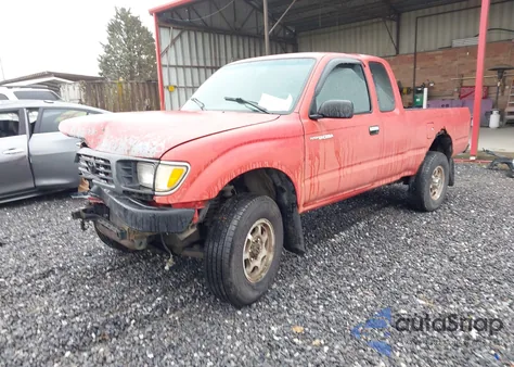 1997 Toyota Tacoma Base V6 z USA, uszkodzony, nr VIN 4TAWN72N3VZ254538